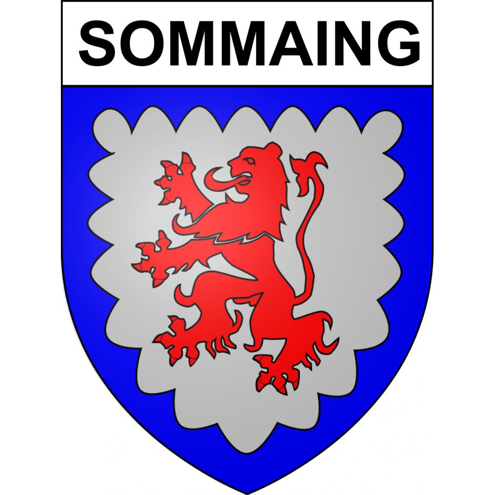 Sommaing Sticker wappen, gelsenkirchen, augsburg, klebender aufkleber