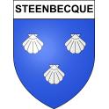 Adesivi stemma Steenbecque adesivo
