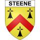 Pegatinas escudo de armas de Steene adhesivo de la etiqueta engomada