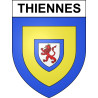 Pegatinas escudo de armas de Thiennes adhesivo de la etiqueta engomada