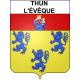Stickers coat of arms Thun-l'Évêque adhesive sticker