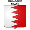 Thun-Saint-Amand Sticker wappen, gelsenkirchen, augsburg, klebender aufkleber