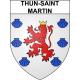 Adesivi stemma Thun-Saint-Martin adesivo
