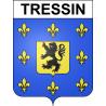 Adesivi stemma Tressin adesivo