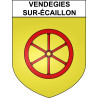 Stickers coat of arms Vendegies-sur-Écaillon adhesive sticker