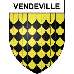 Stickers coat of arms Vendeville adhesive sticker