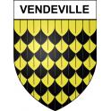 Stickers coat of arms Vendeville adhesive sticker
