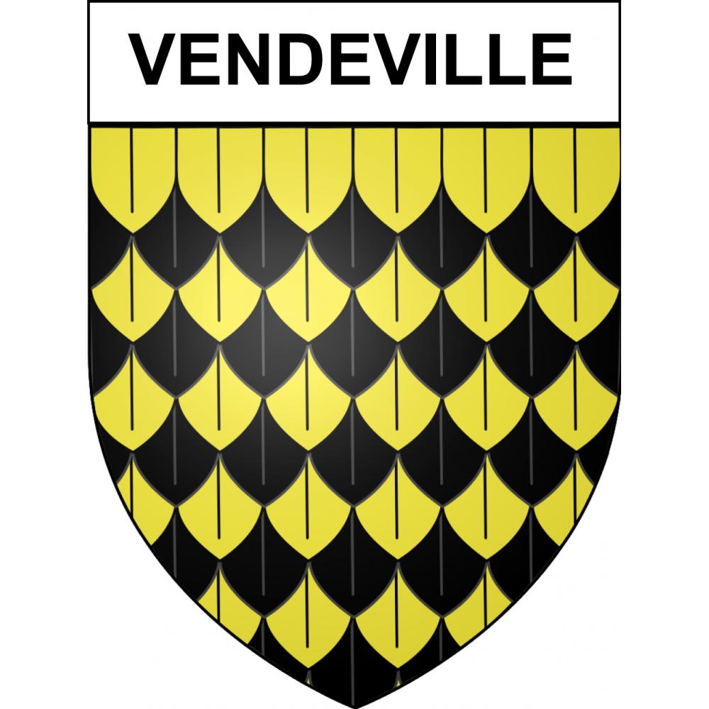 Stickers coat of arms Vendeville adhesive sticker