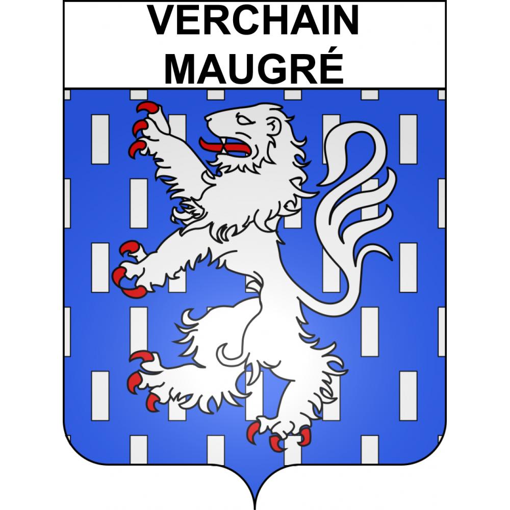 Verchain-Maugré Sticker wappen, gelsenkirchen, augsburg, klebender aufkleber