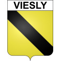 Stickers coat of arms Viesly adhesive sticker