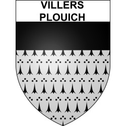 Villers-Plouich 59 ville sticker blason écusson autocollant adhésif