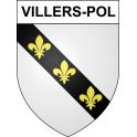 Adesivi stemma Villers-Pol adesivo