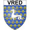 Adesivi stemma Vred adesivo