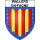 Adesivi stemma Wallers-en-Fagne adesivo