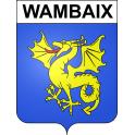 Adesivi stemma Wambaix adesivo