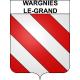 Wargnies-le-Grand 59 ville sticker blason écusson autocollant adhésif