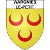 Wargnies-le-Petit 59 ville sticker blason écusson autocollant adhésif