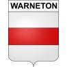 Stickers coat of arms Warneton adhesive sticker