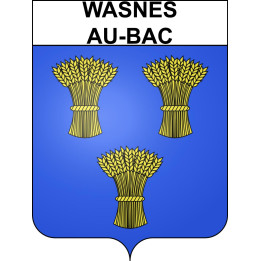Stickers coat of arms Wasnes-au-Bac adhesive sticker