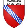 Wattignies-la-Victoire 59 ville sticker blason écusson autocollant adhésif