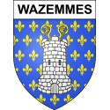 Stickers coat of arms Wazemmes adhesive sticker
