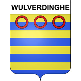 Wulverdinghe Sticker wappen, gelsenkirchen, augsburg, klebender aufkleber