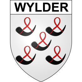 Stickers coat of arms Wylder adhesive sticker