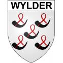 Stickers coat of arms Wylder adhesive sticker