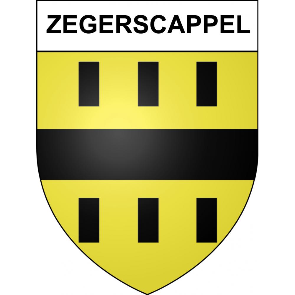 Stickers coat of arms Zegerscappel adhesive sticker
