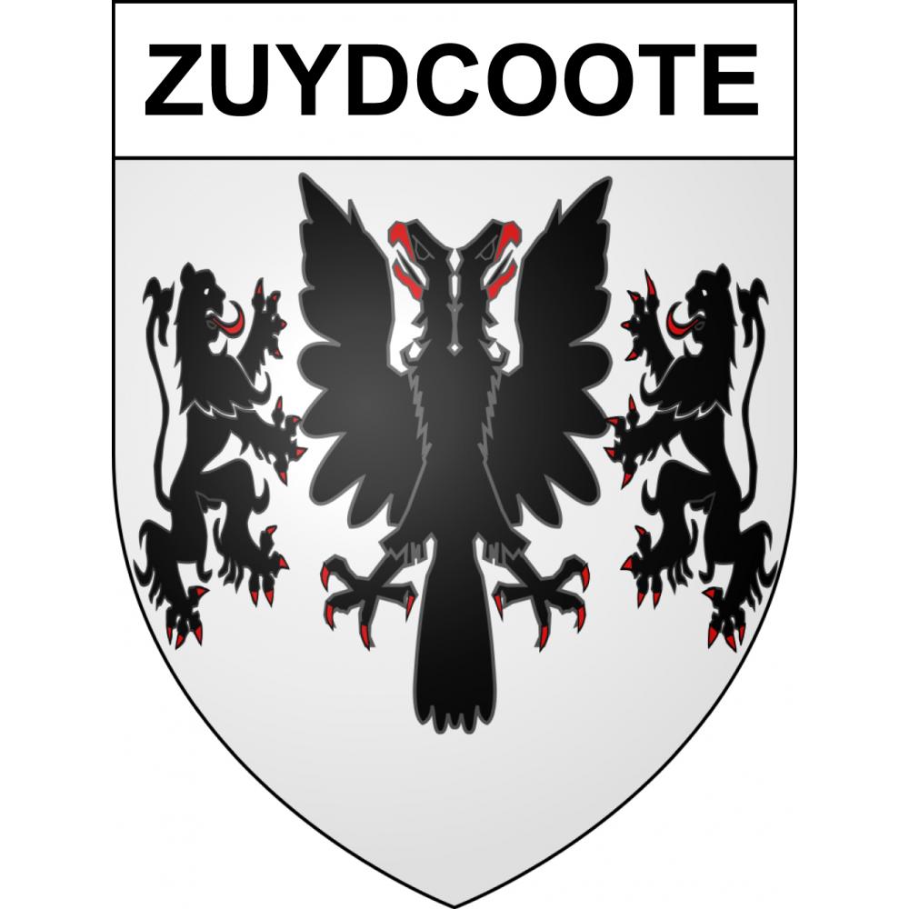 Zuydcoote 59 ville sticker blason écusson autocollant adhésif