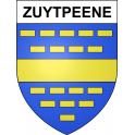 Stickers coat of arms Zuytpeene adhesive sticker