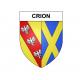 Stickers coat of arms Crion adhesive sticker