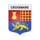 Stickers coat of arms Croismare adhesive sticker