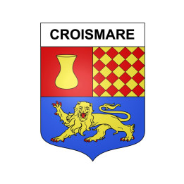 Stickers coat of arms Croismare adhesive sticker