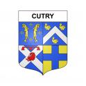 Cutry 54 ville sticker blason écusson autocollant adhésif
