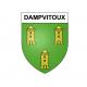 Adesivi stemma Dampvitoux adesivo