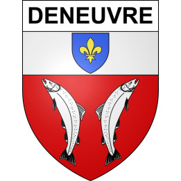 Deneuvre Sticker wappen, gelsenkirchen, augsburg, klebender aufkleber