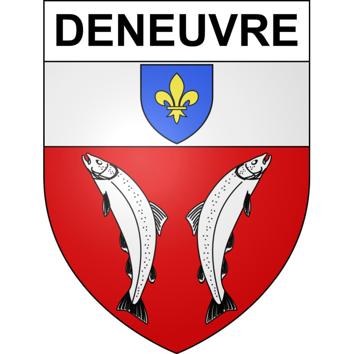 Deneuvre Sticker wappen, gelsenkirchen, augsburg, klebender aufkleber