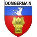Domgermain 54 ville sticker blason écusson autocollant adhésif