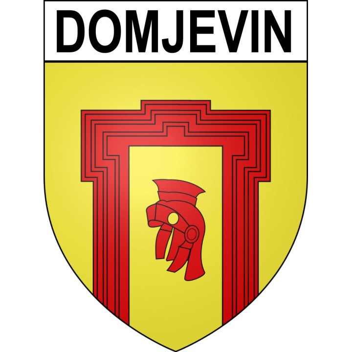 Stickers coat of arms Domjevin adhesive sticker