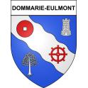 Dommarie-Eulmont 54 ville sticker blason écusson autocollant adhésif