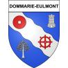 Stickers coat of arms Dommarie-Eulmont adhesive sticker