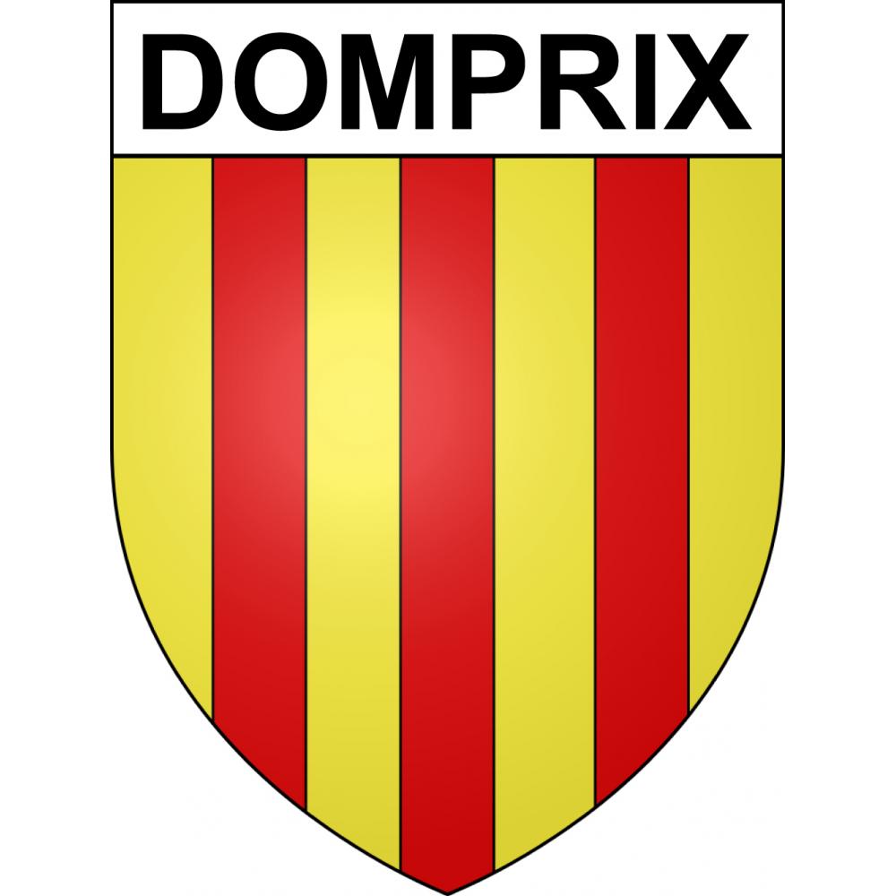 Domprix 54 ville sticker blason écusson autocollant adhésif