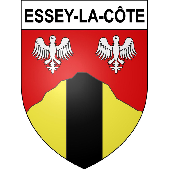 Essey-la-Côte 54 ville sticker blason écusson autocollant adhésif