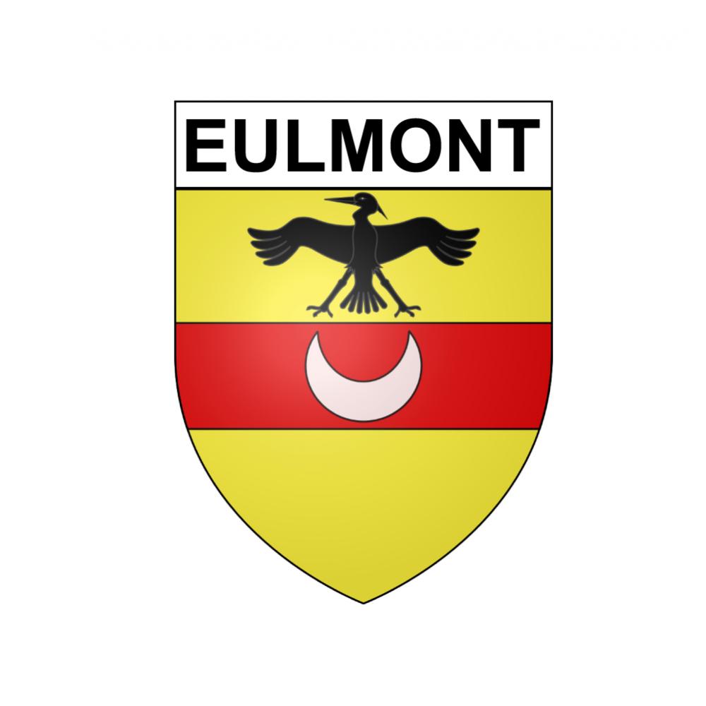 Eulmont 54 ville sticker blason écusson autocollant adhésif