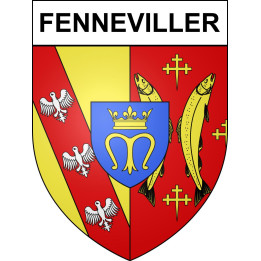Stickers coat of arms Fenneviller adhesive sticker