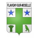 Flavigny-sur-Moselle 54 ville sticker blason écusson autocollant adhésif