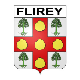 Flirey 54 ville sticker blason écusson autocollant adhésif
