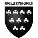 Forcelles-Saint-Gorgon 54 ville sticker blason écusson autocollant adhésif