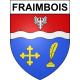 Stickers coat of arms Fraimbois adhesive sticker